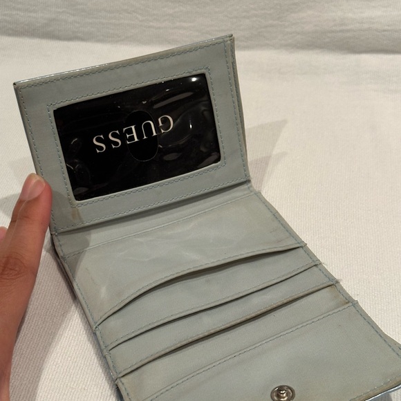 SOLD - Guess Baby Blue Small Wallet - Picture 5 of 7